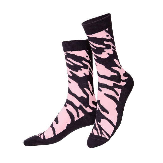 EAT MY SOCKS Adults Rose Bubbles socks packaged in a realistic rose wine bottle container. A fun and stylish novelty gift, perfect for wine lovers and those who enjoy quirky, fashionable socks with a creative presentation.
