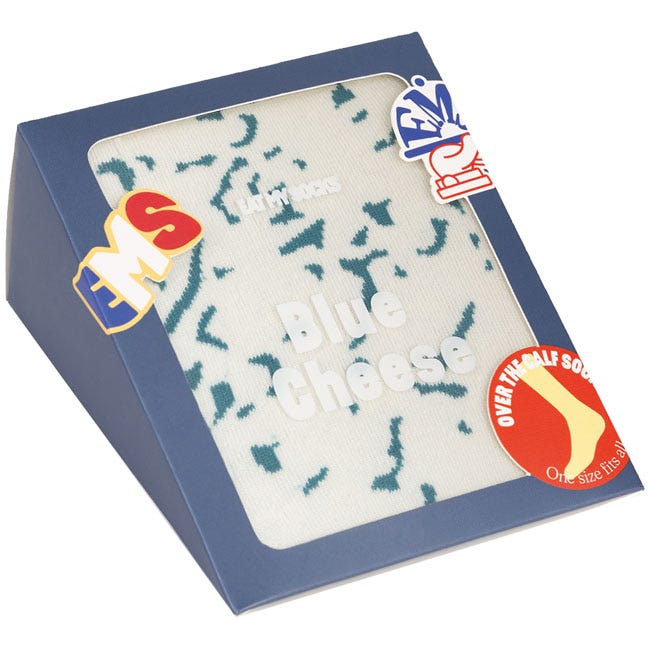 EAT MY SOCKS BLUE CHEESE