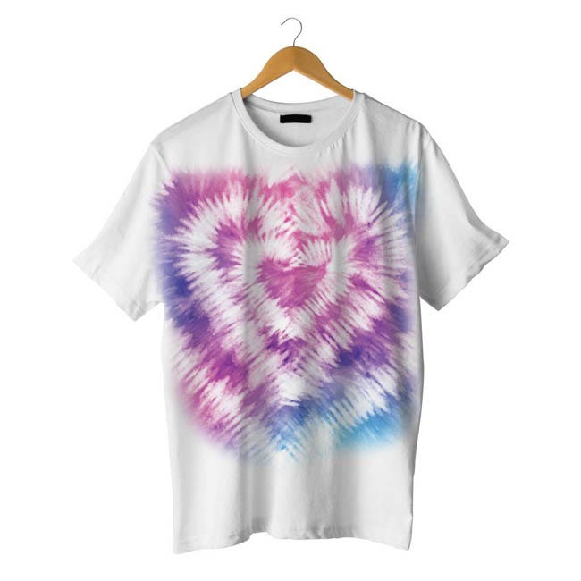 TIE-DYE HEARTS