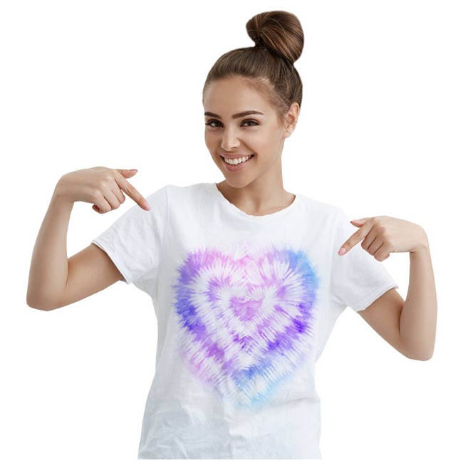 TIE-DYE HEARTS