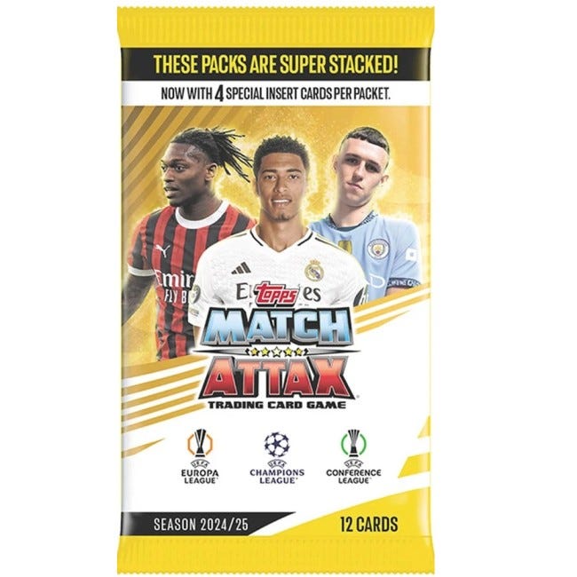 TOPPS INDIVIDUAL PACKETS