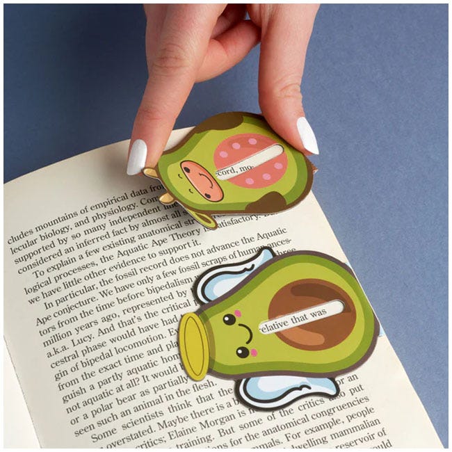 THINKING GIFTS LINEMARKERS AVOCADO