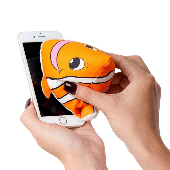 THINKING GIFTS PLUSHEEZ CLOWN FISH