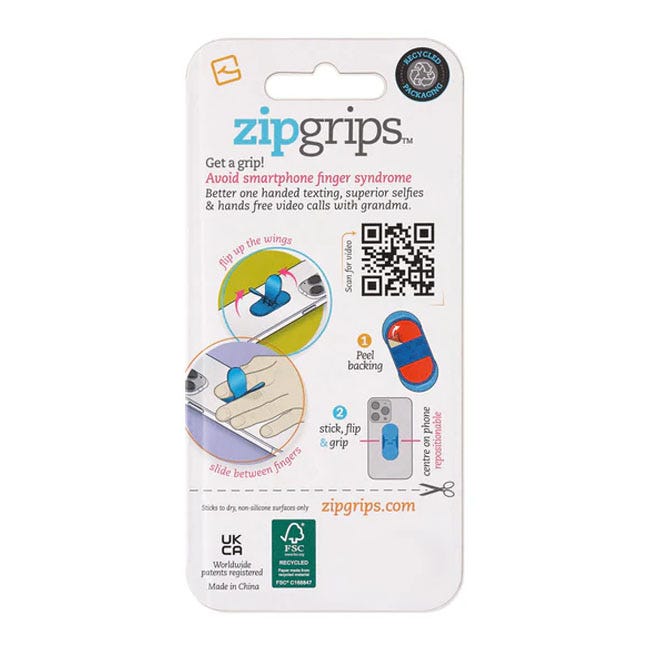 THINKING GIFTS ZIPGRIPS KITTY