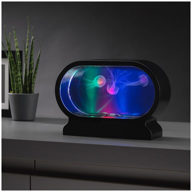 THE SOURCE OVAL LAMP 3X MINI JELLY FISH