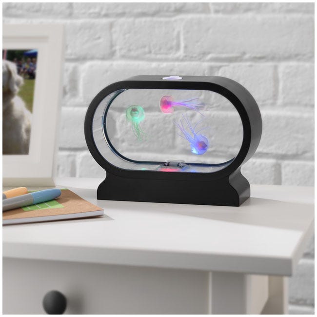 THE SOURCE OVAL LAMP 3X MINI JELLY FISH