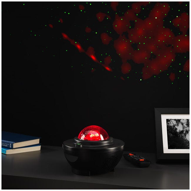 THE SOURCE GALAXY PROJECTION LAMP WITH SPEAKER