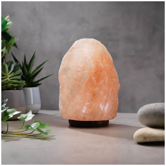 THE SOURCE COLOUR CHANGING HIMALAYAN SALT LAMP