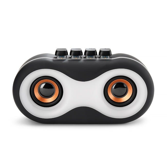 THE SOURCE RETRO LIGHT UP BLUETOOTH SPEAKER