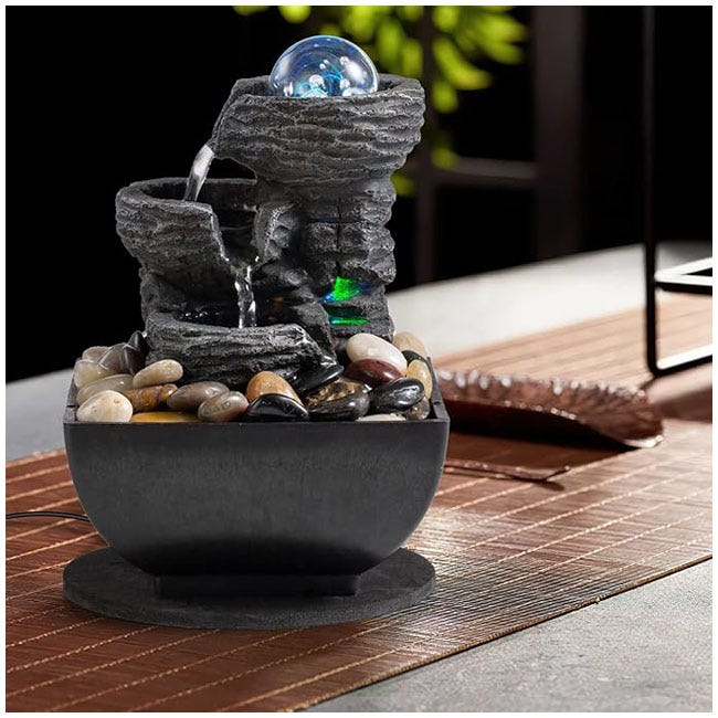 THE SOURCE 3 TIER WATER FOUNTAIN