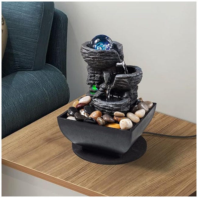 THE SOURCE 3 TIER WATER FOUNTAIN