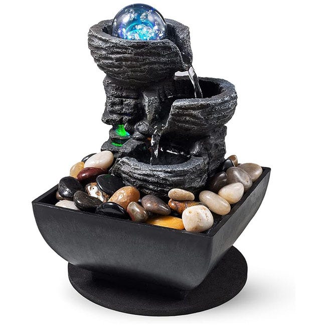 THE SOURCE 3 TIER WATER FOUNTAIN