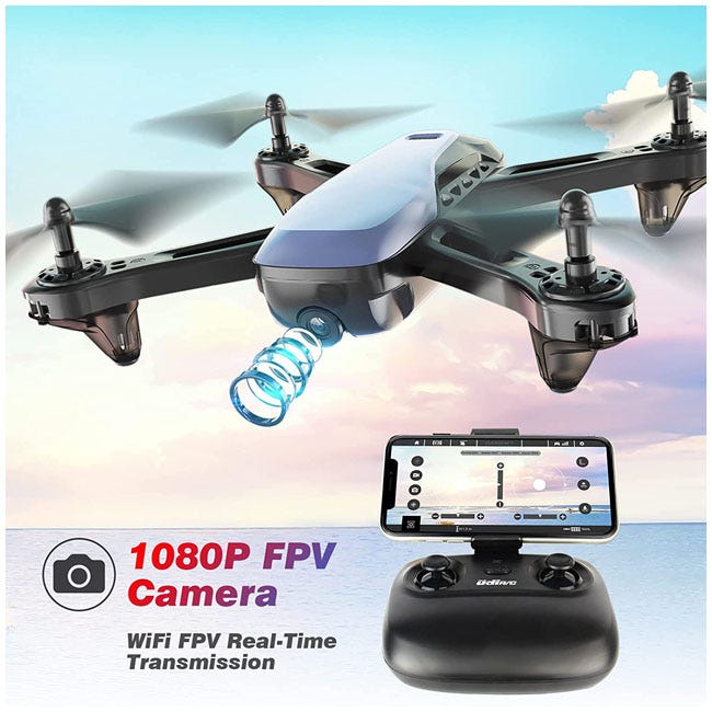 UDIRC U89S MINI DRONE W/1080P FPV CAM RC QUADCOPTER