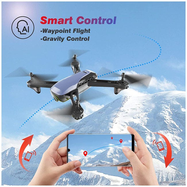 UDIRC U89S MINI DRONE W/1080P FPV CAM RC QUADCOPTER