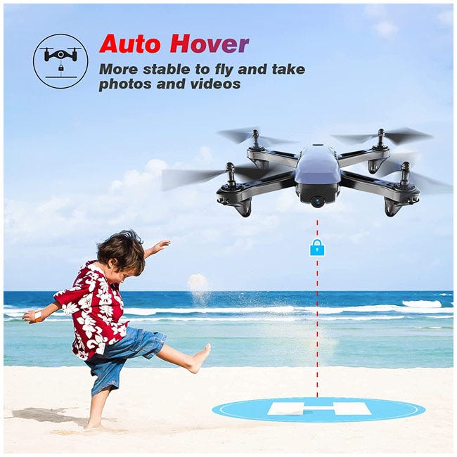 UDIRC U89S MINI DRONE W/1080P FPV CAM RC QUADCOPTER