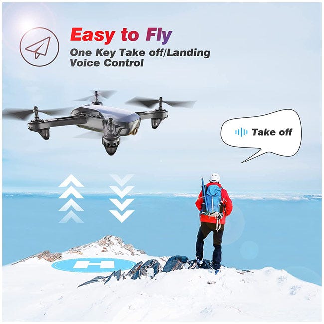 UDIRC U89S MINI DRONE W/1080P FPV CAM RC QUADCOPTER