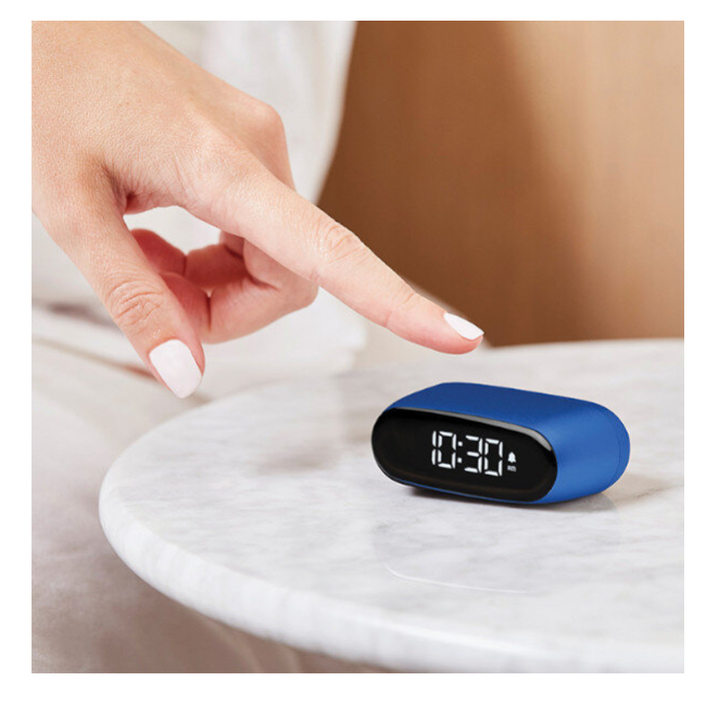 LEXON MINUT - ALARM CLOCK -DARK BLUE