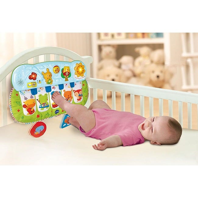 V-TECH LIL CRITTERS PLAY AND DREAM MUSICAL PIANO