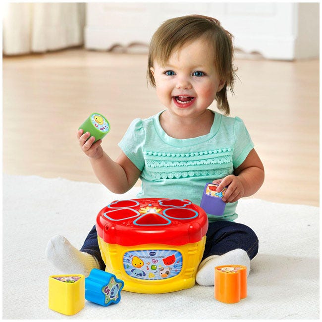 V-TECH SORT AND DISCOVER DRUM