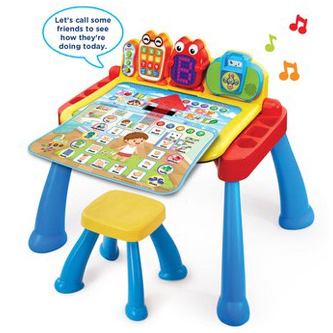 V-TECH TOUCH AND LEARN ACTIVITY DESK DELUXE
