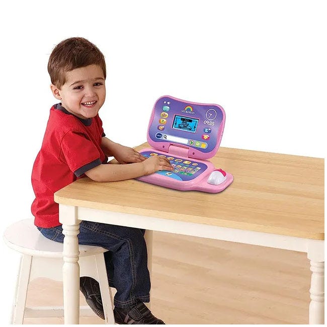V-TECH TODDLER TECH LAPTOP PINK