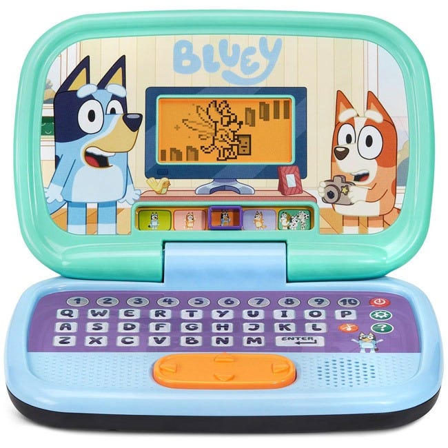 V-TECH BLUEY GAME TIME LAPTOP