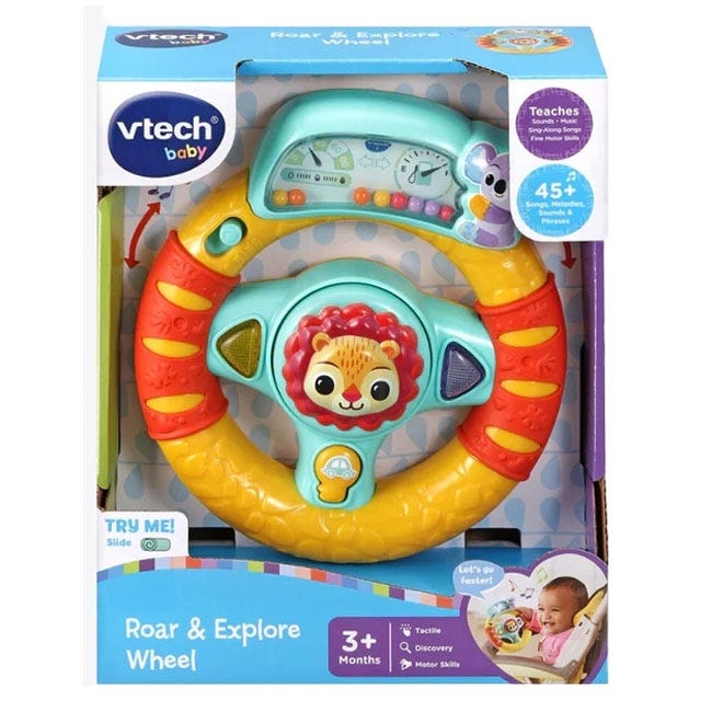 V-TECH ROAR AND EXPLORE WHEEL