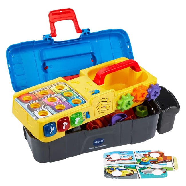 V-TECH DRILL AND LEARN TOOL BOX