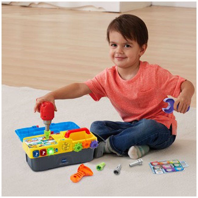 V-TECH DRILL AND LEARN TOOL BOX