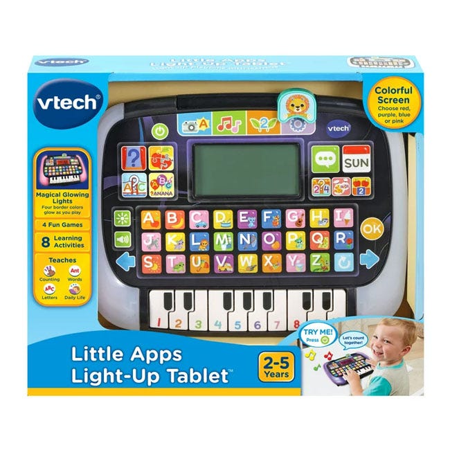V-TECH LITTLE APPS LIGHT UP TABLET