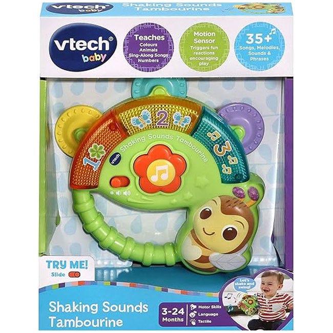 V-TECH SHAKING SOUNDS TAMBOURINE