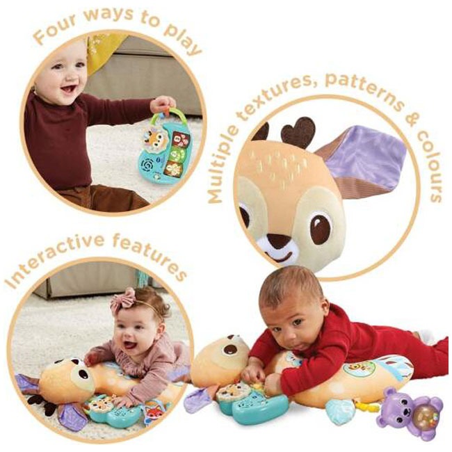 V-TECH 4-IN-1 TUMMY TIME FAWN