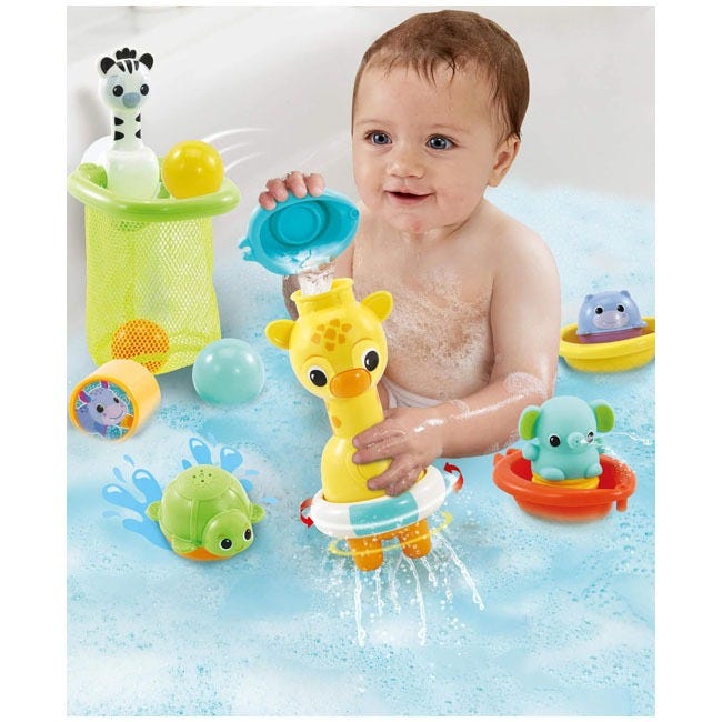 V-TECH 6-IN-1 BATH SET