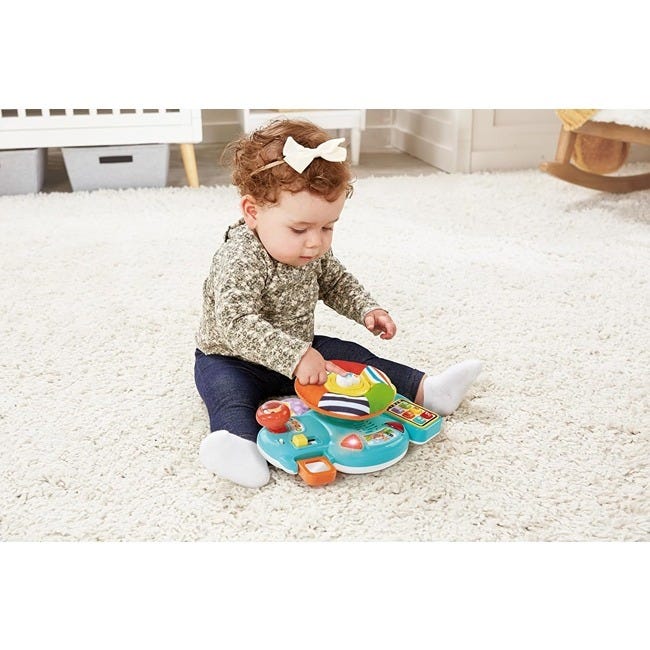 V TECH BEEP BEEP BABY DRIVER STEERING WHEEL