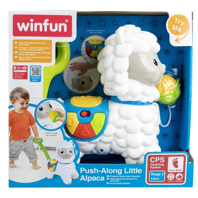 WINFUN PUSH ALONG LITTLE ALPACA