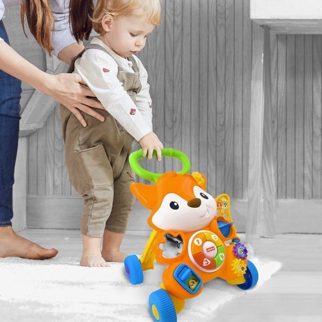 WINFUN GROW WITH ME FOX WALKER