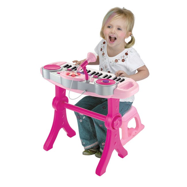 WINFUN KEYBOARD ROCK STAR SET-GIRL