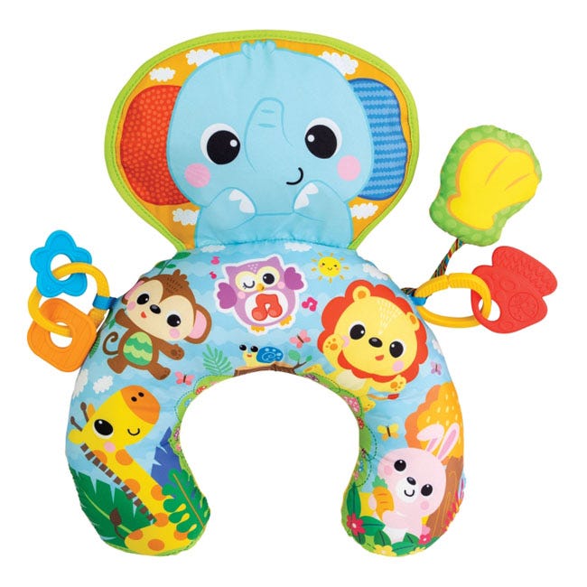 WINFUN JUNGLE FUN TUMMY TIME PILLOW