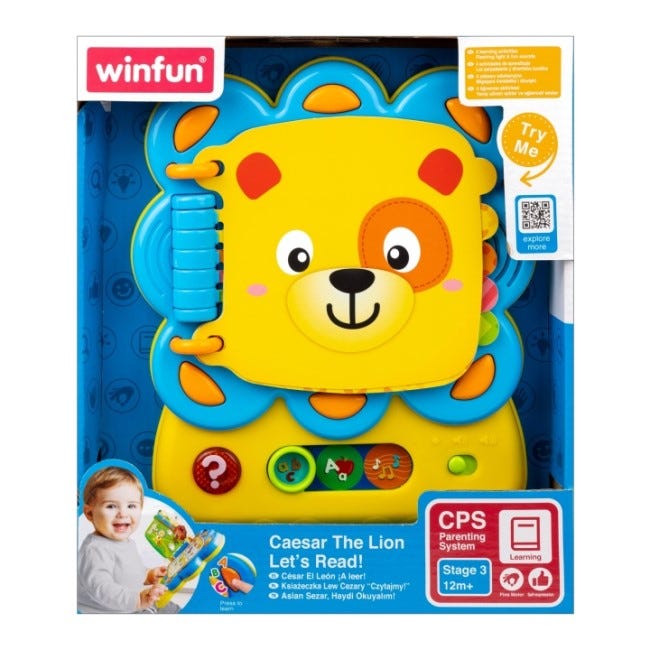 WINFUN LION READ BOOK