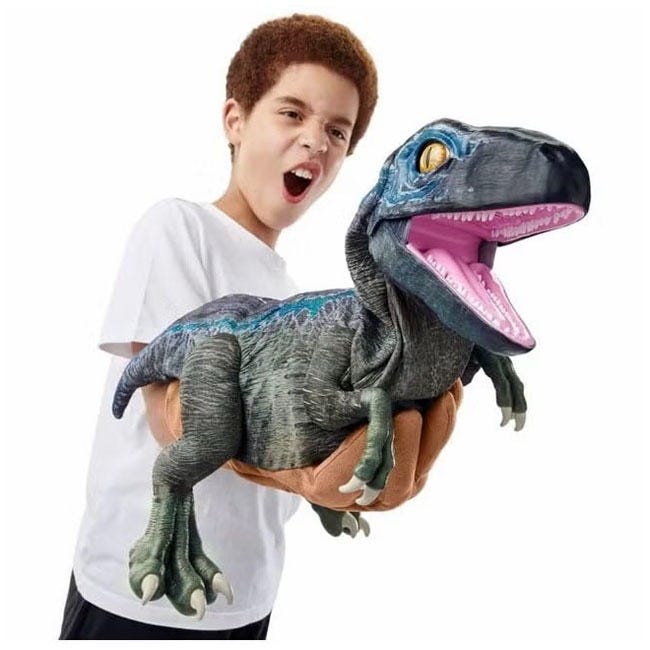 JURASSIC WORLD REAL FX BABY BLUE HYPER REALISTIC DINOSAUR