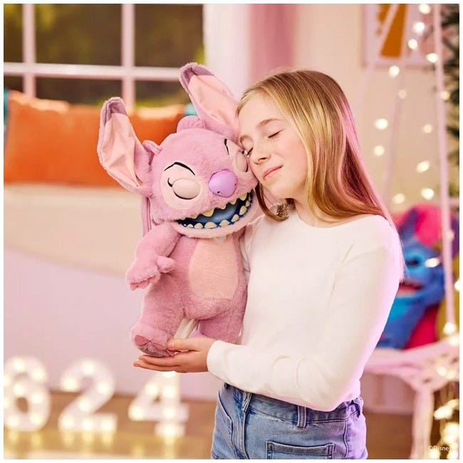 DISNEY STITCH 18-INCH REAL FX INTERACTIVE PUPPET - ANGEL