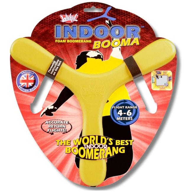 WICKED INDOOR BOOMA 4-6M BOOMERANG