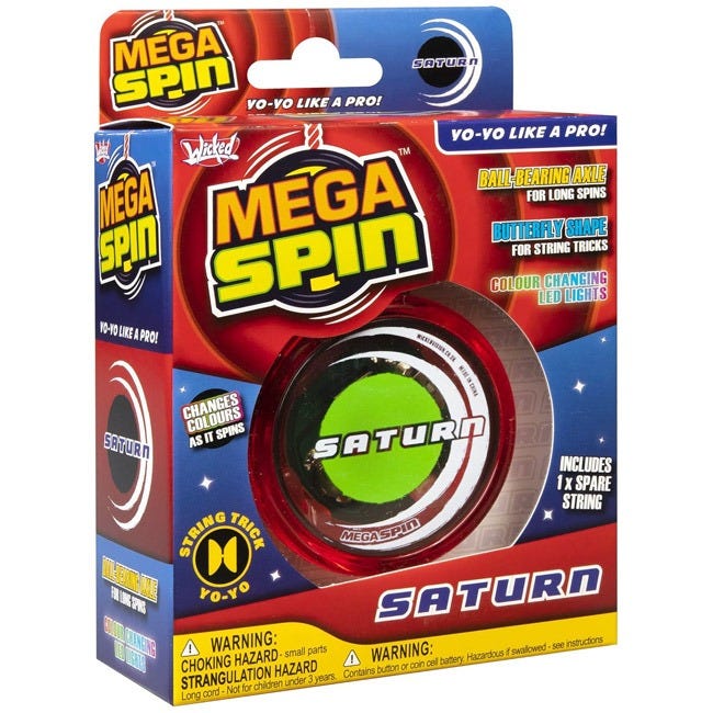 WICKED MEGA SPIN SATURN COLOR YOYO