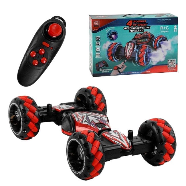 SAM TOYS RC SMOKE TWISTING CAR