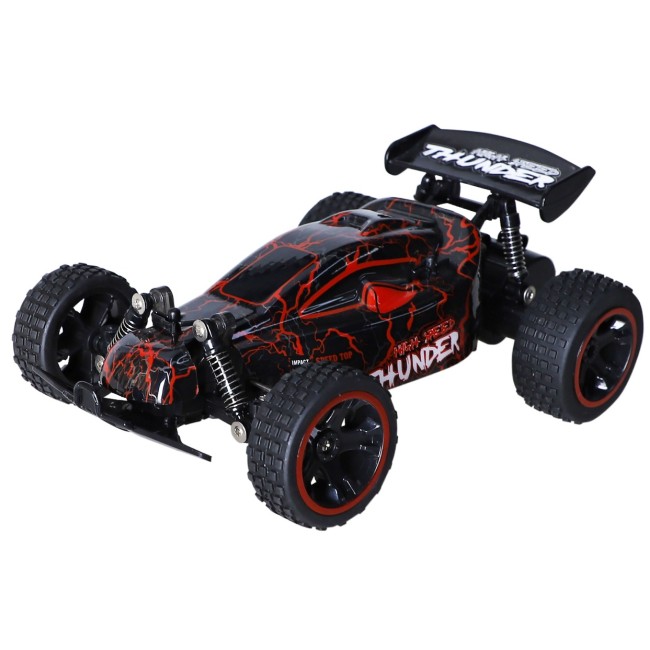 SAM TOYS 1:18 REMOTE CONTROL LUMINOUS RACING CAR-RED