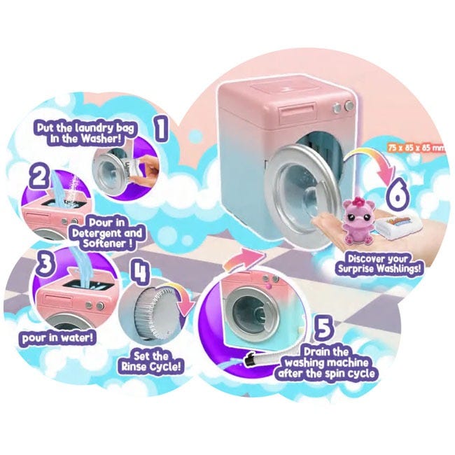 WASHLINGS SURPRISE PLAYSET