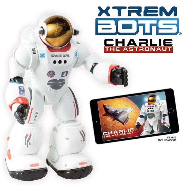 XTREM BOTS CHARLIE THE ASTRONAUT ROBOT