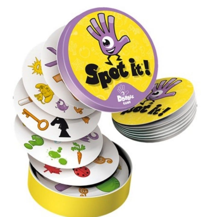 SPOT IT! GAME ARABIC GAME - PURPLE