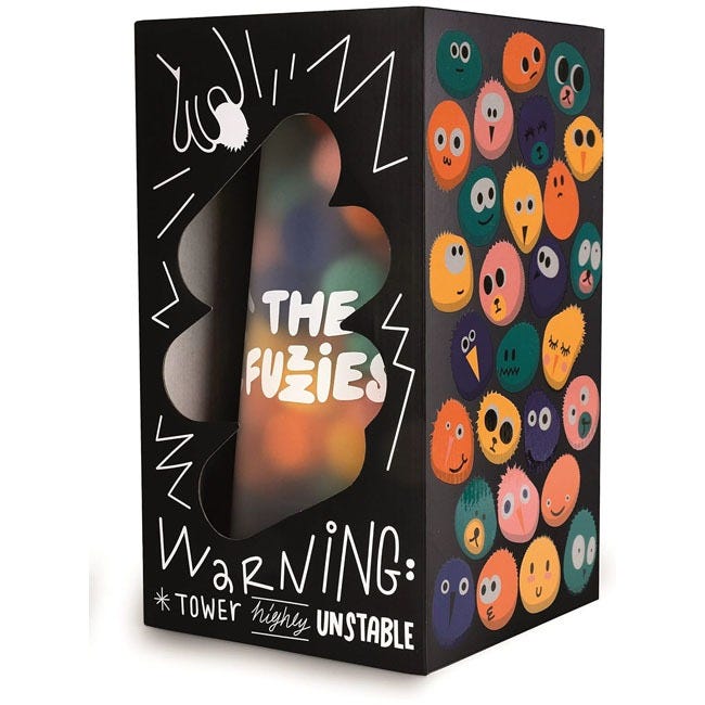 THE FUZZIES-A GRAVITY DEFYING SQUISHY STACKING GAME