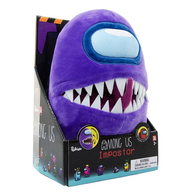 YUME AMONGUS 12 INCH FEATURE PLUSH IMPOSTOR BEND.TONGUE